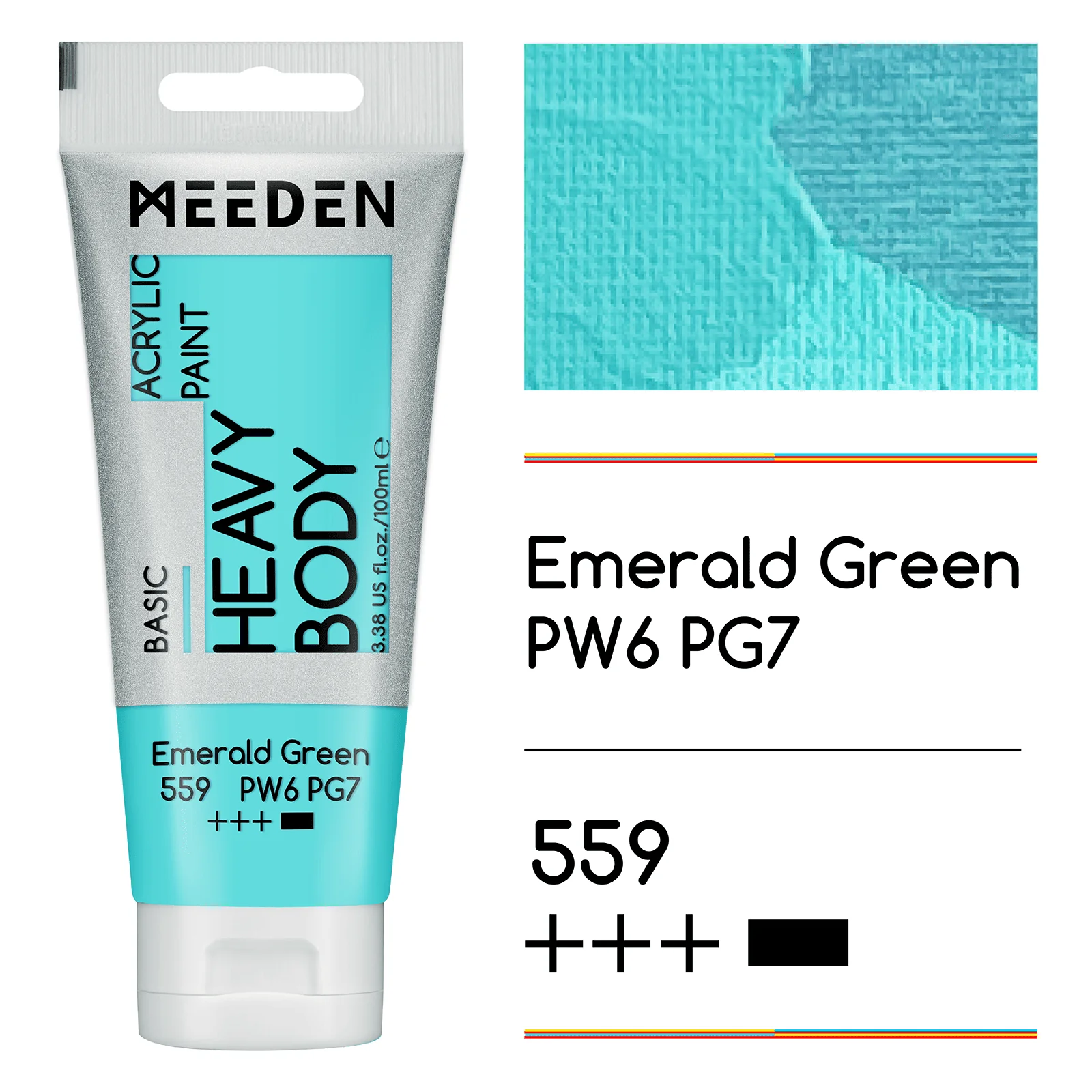 MEEDEN Acrylic Paint Tube, 37 Colors Available, 100ml / 3.38oz - Image 50
