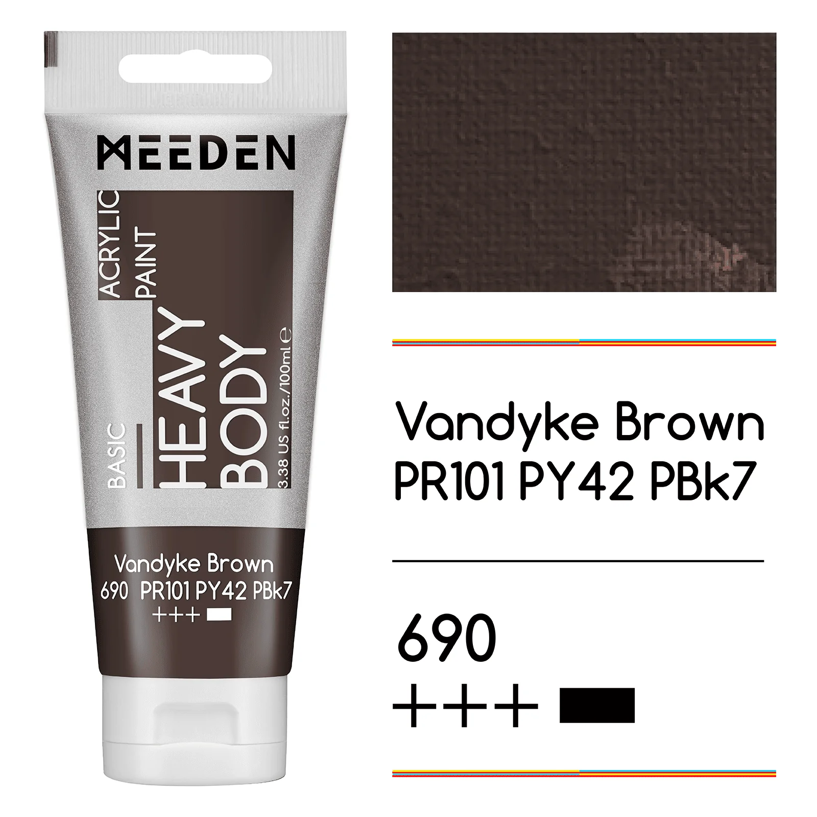 MEEDEN Acrylic Paint Tube, 37 Colors Available, 100ml / 3.38oz - Image 72